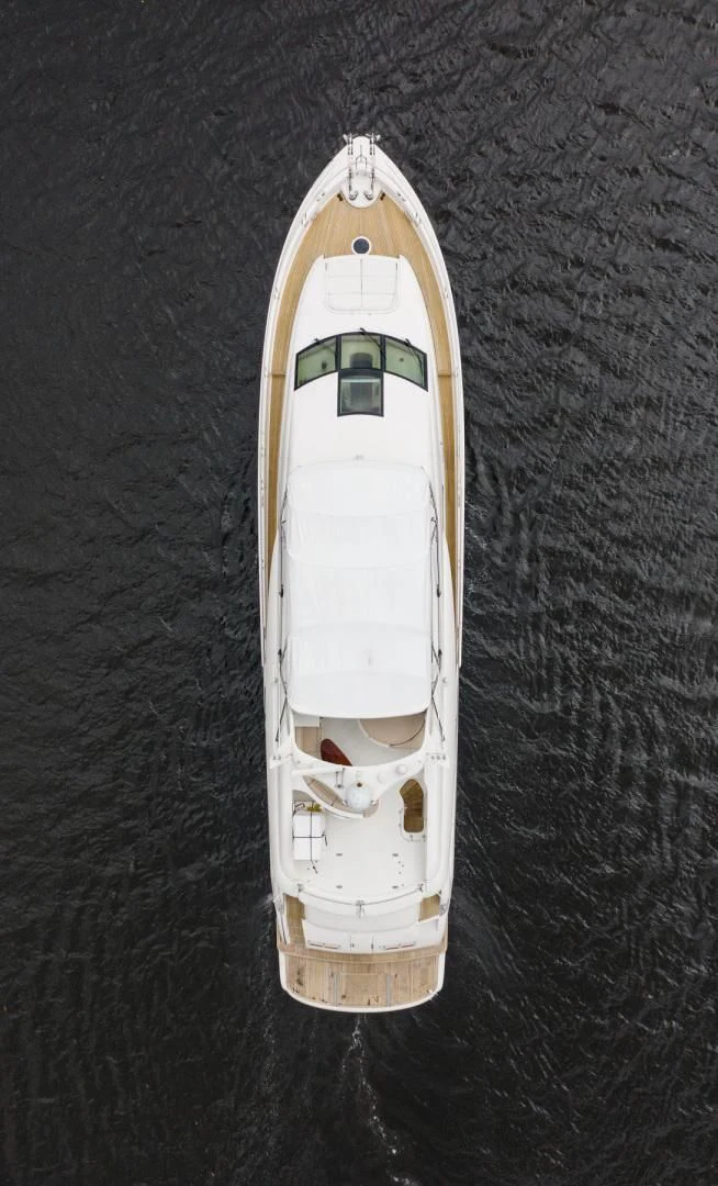 a snowboard on a black surface aboard 26 NORTH Yacht for Sale