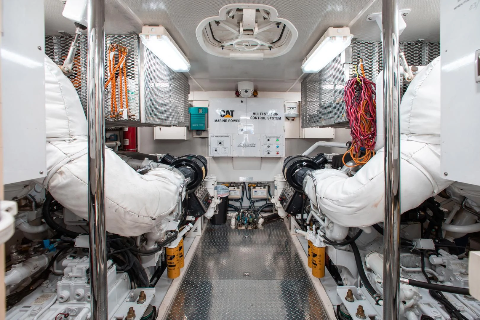 a room with machinery aboard 26 NORTH Yacht for Sale
