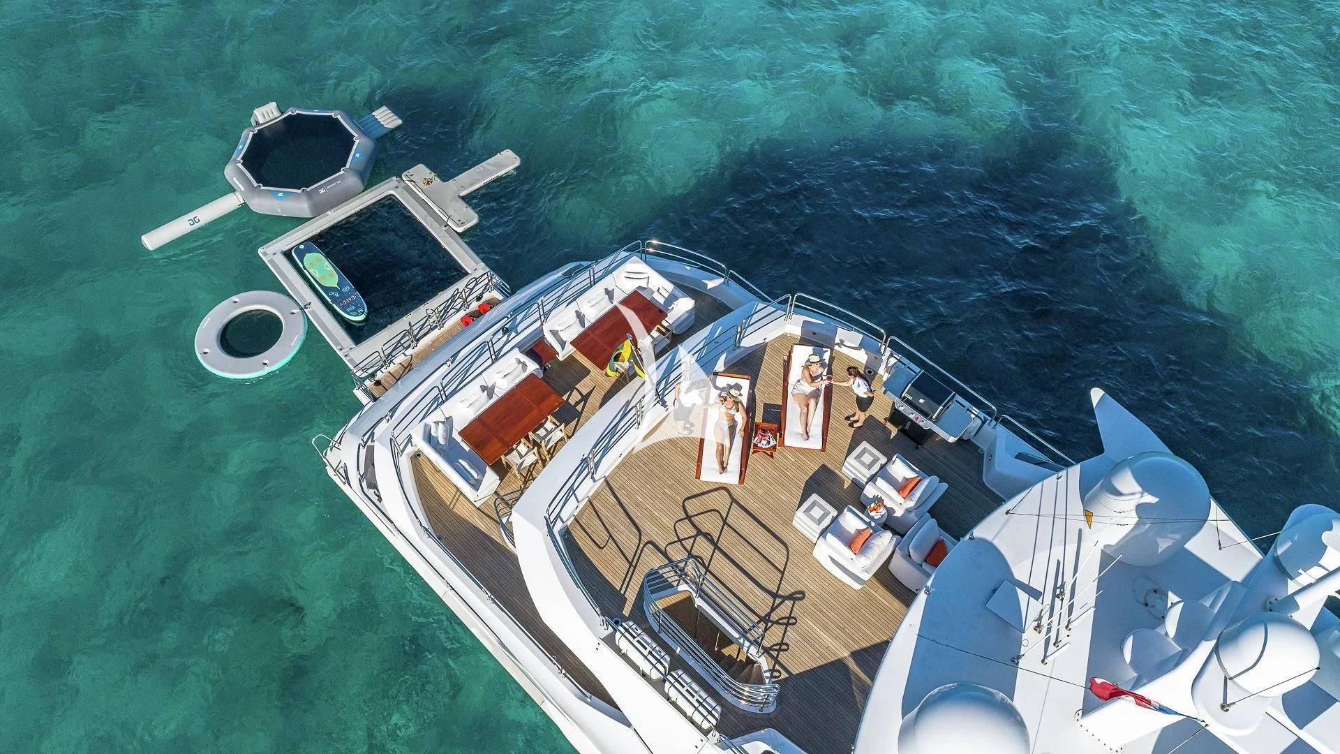 a house on the water aboard ALESSANDRA III Yacht for Charter