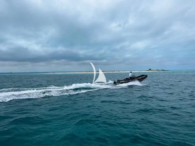 a boat on the water aboard ALESSANDRA III Yacht for Charter