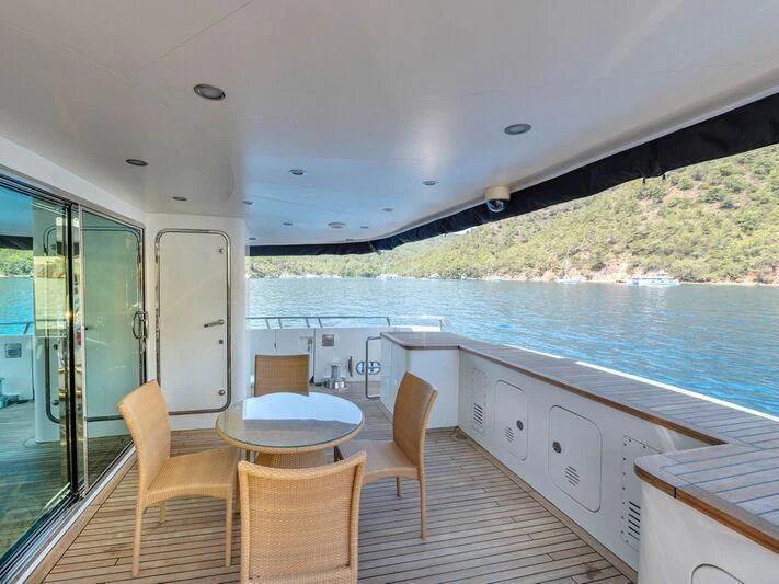 a boat on the water aboard BANDIDO I Yacht for Sale