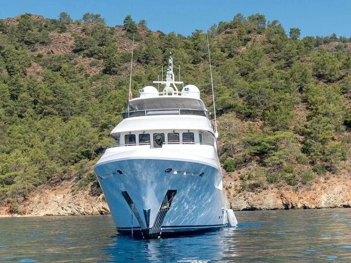a boat on the water aboard BANDIDO I Yacht for Sale