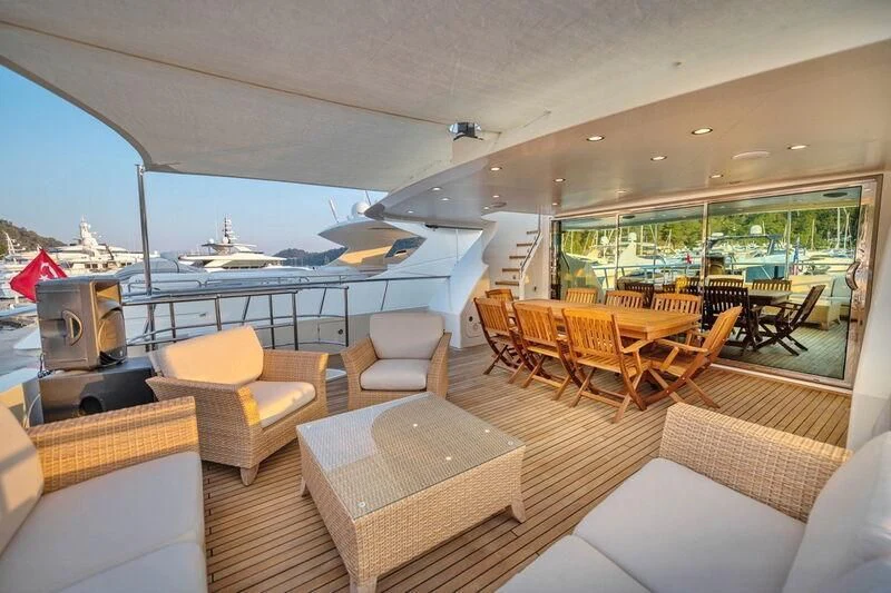 a boat on the water aboard BANDIDO I Yacht for Sale