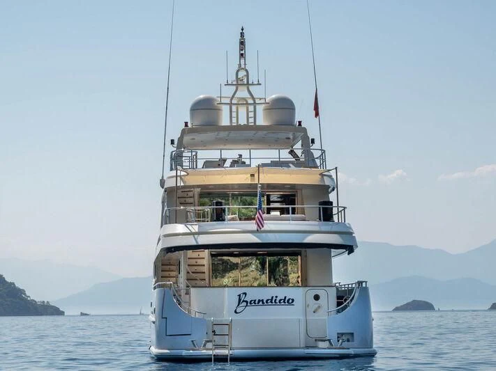 a boat on the water aboard BANDIDO I Yacht for Sale