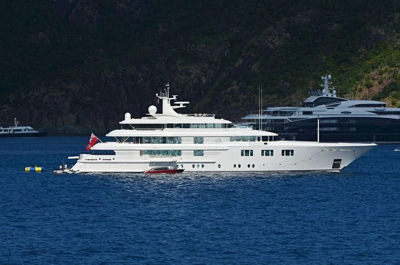 a group of boats in the water aboard FELIX Yacht for Sale