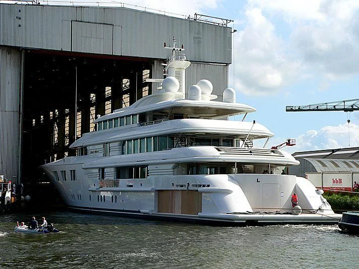 a boat on the water aboard FELIX Yacht for Sale