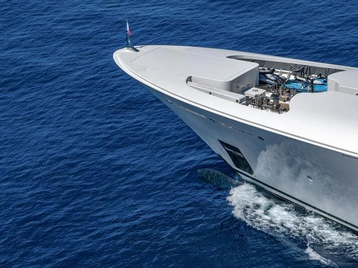 a boat in the water aboard FELIX Yacht for Sale