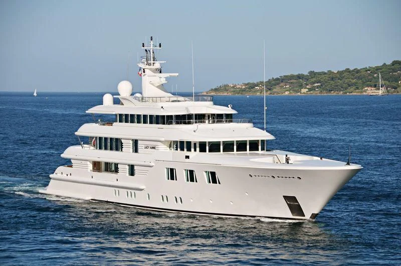 a boat on the water aboard FELIX Yacht for Sale