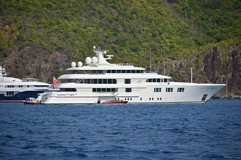 a couple of boats in the water aboard FELIX Yacht for Sale