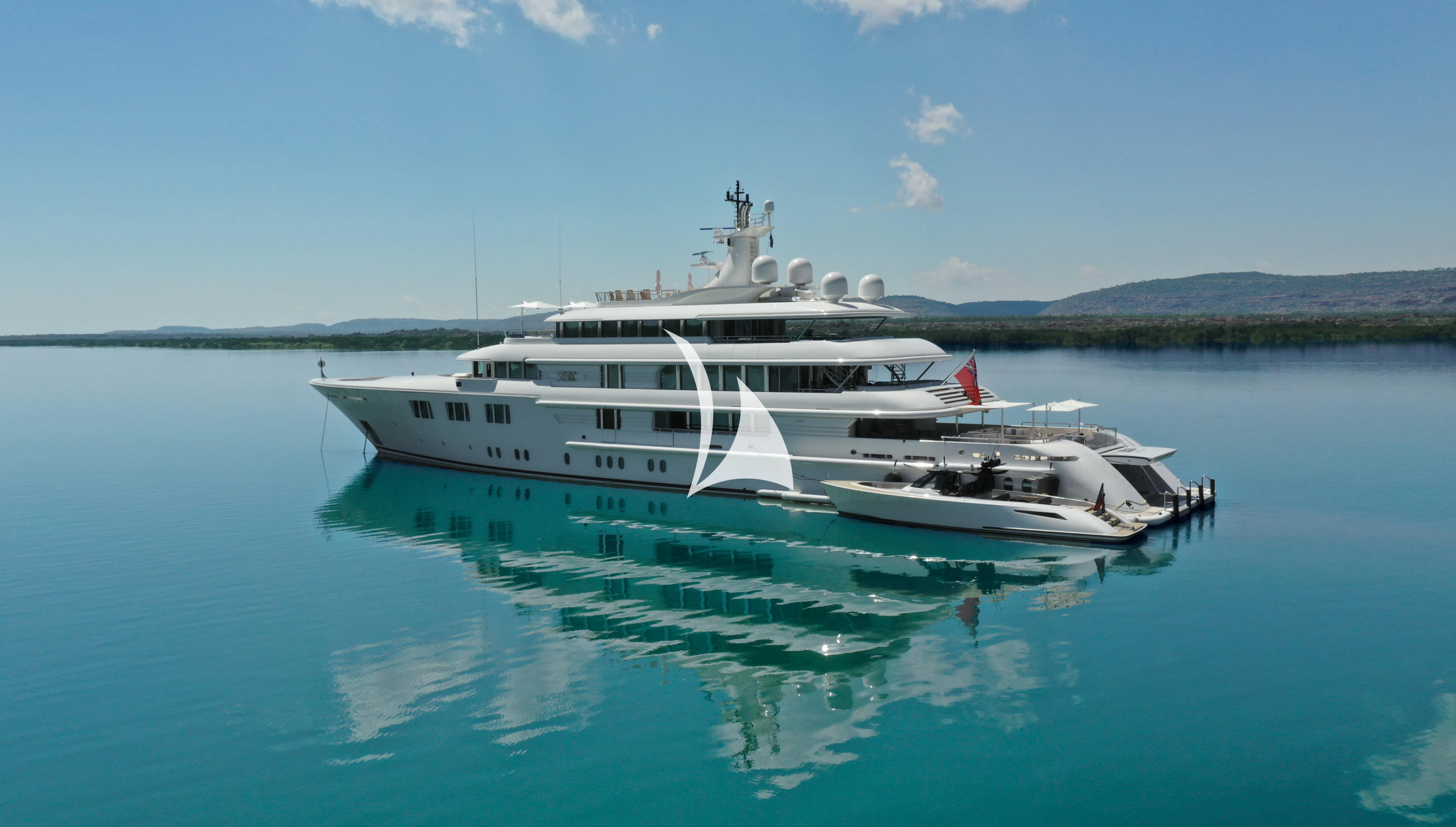 a boat in the water aboard FELIX Yacht for Sale