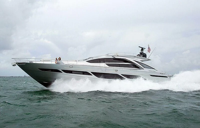 a boat in the water aboard LADY K Yacht for Sale