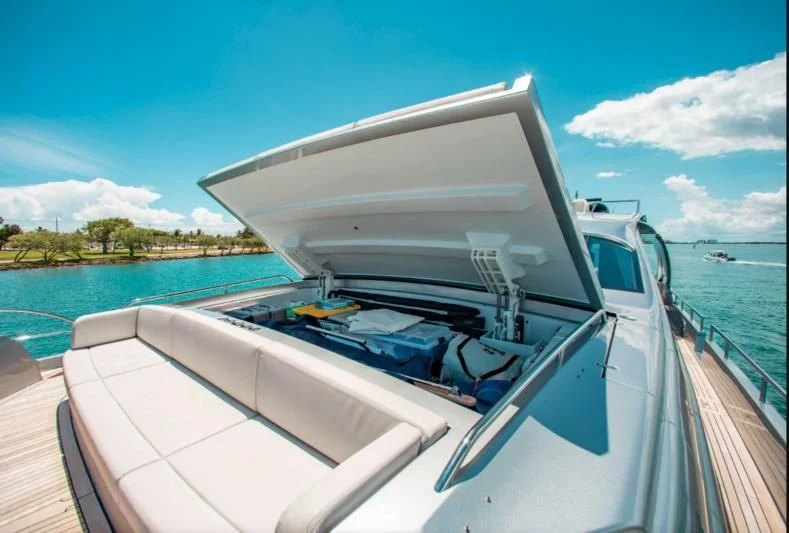 a boat on the water aboard LADY K Yacht for Sale