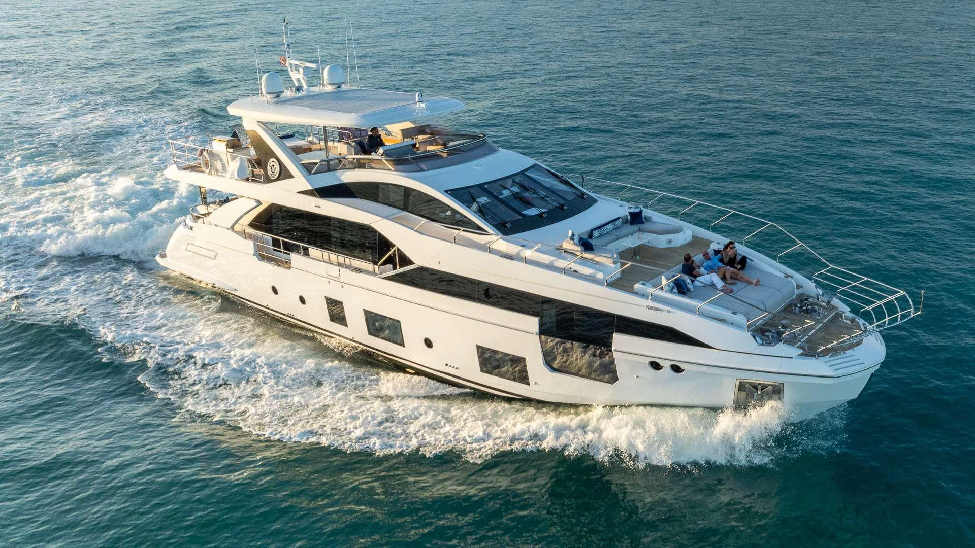 a boat on the water aboard CAPTAIN MORGAN II Yacht for Sale