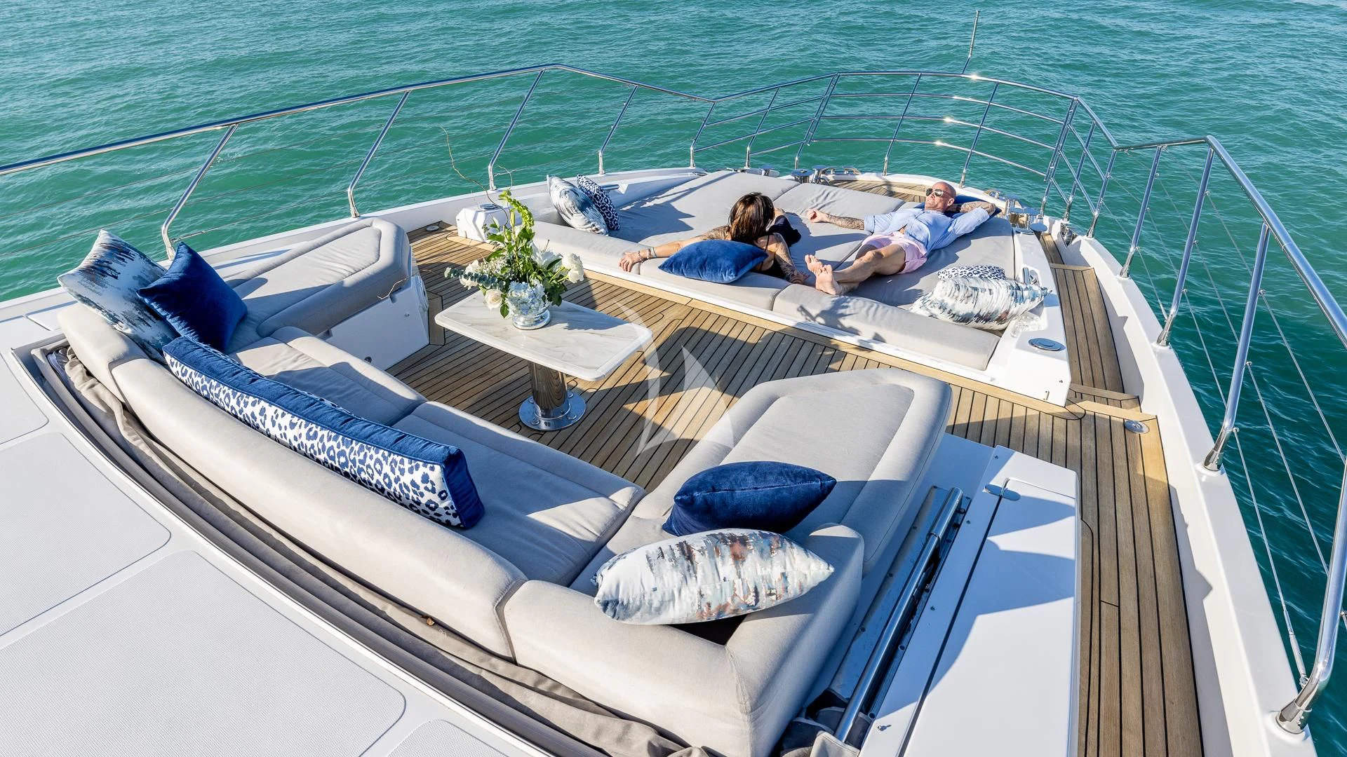 people on a boat aboard CAPTAIN MORGAN II Yacht for Sale