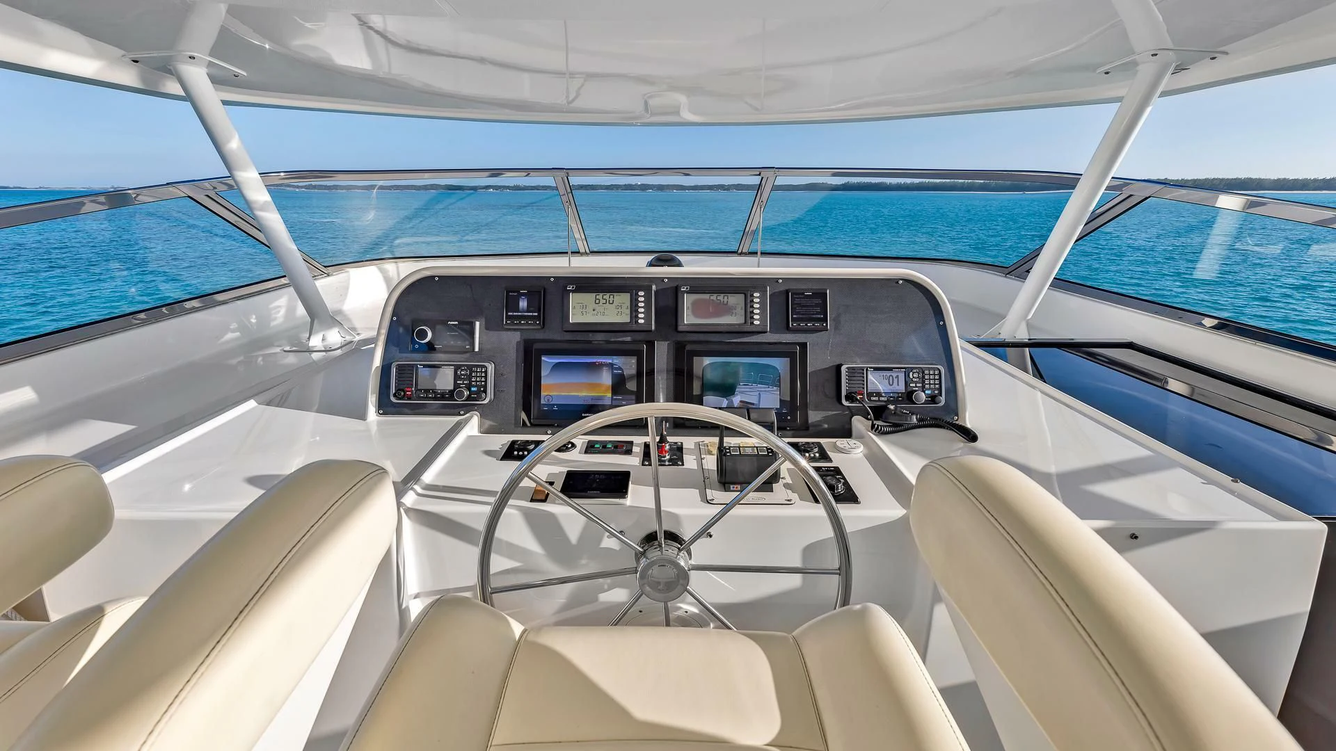 inside of a boat aboard LADY B Yacht for Sale
