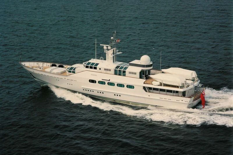 a boat on the water aboard PARAISO Yacht for Sale