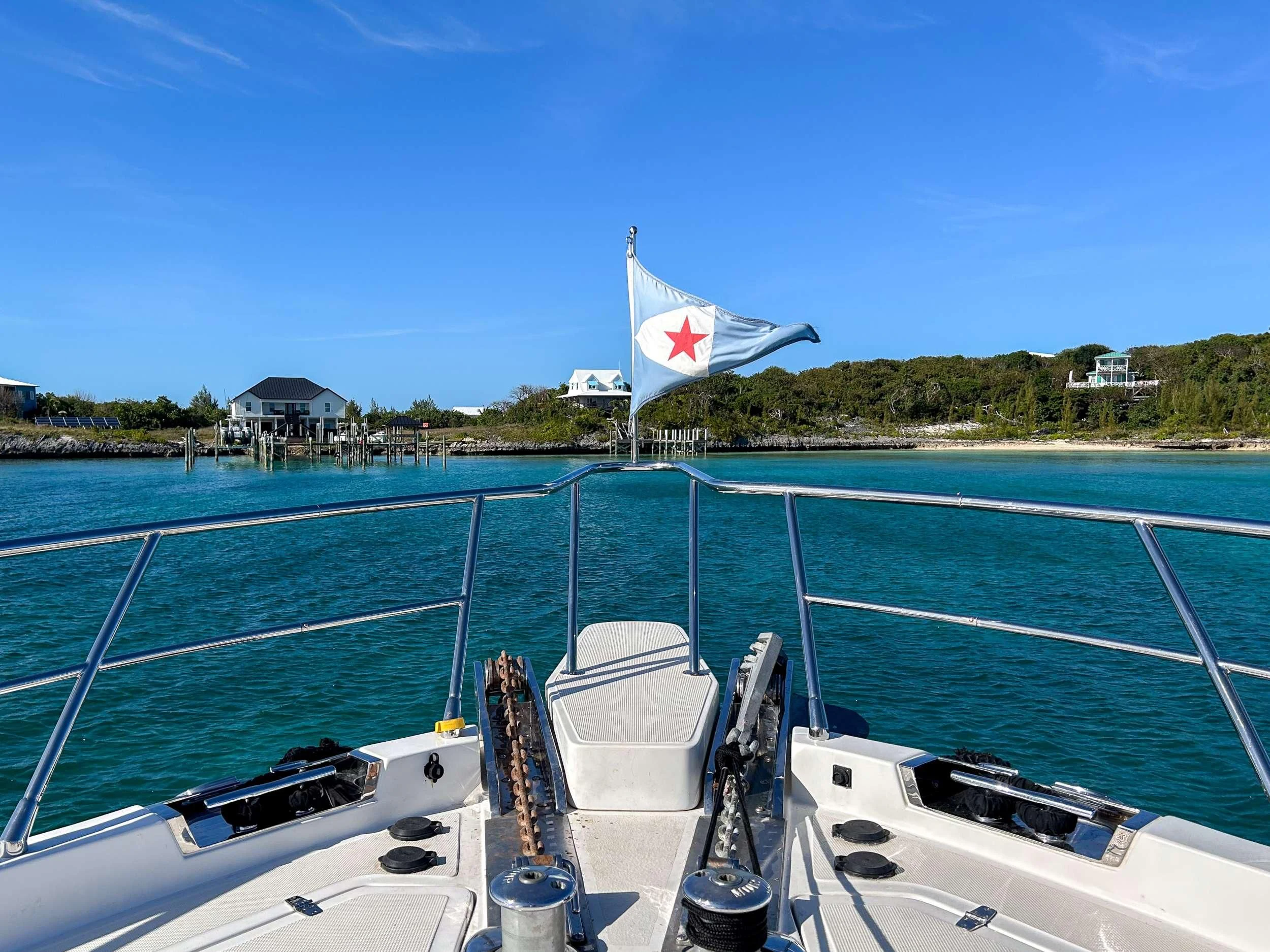 a boat on the water aboard ANDIAMO Yacht for Charter