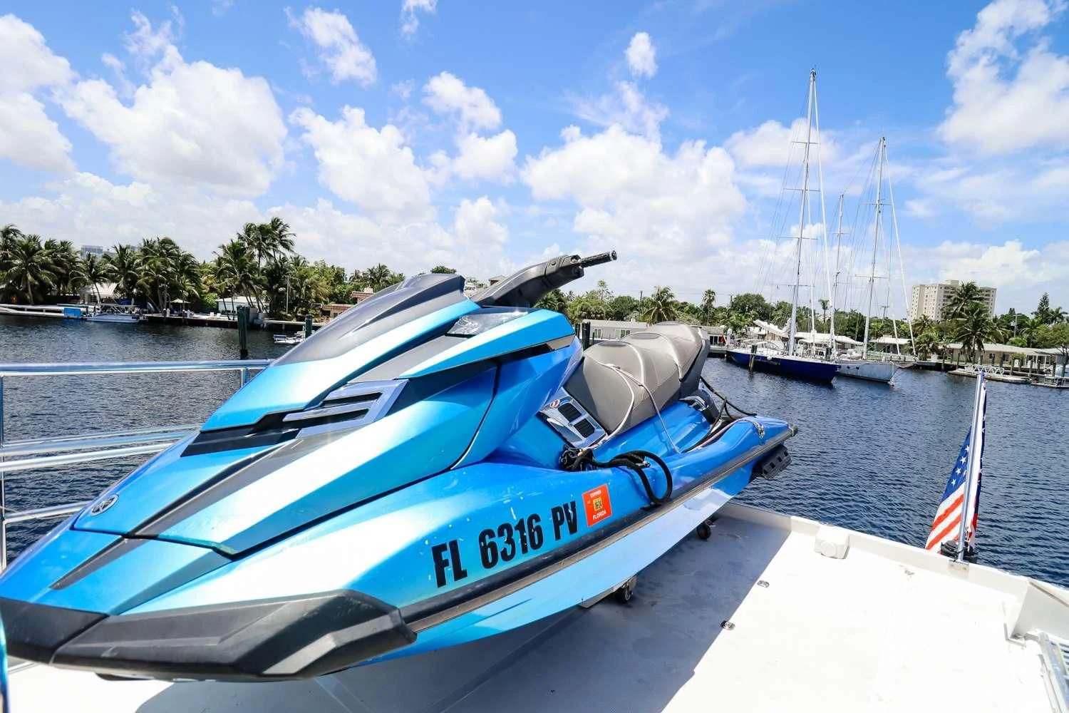a boat on the water aboard ANDIAMO Yacht for Charter