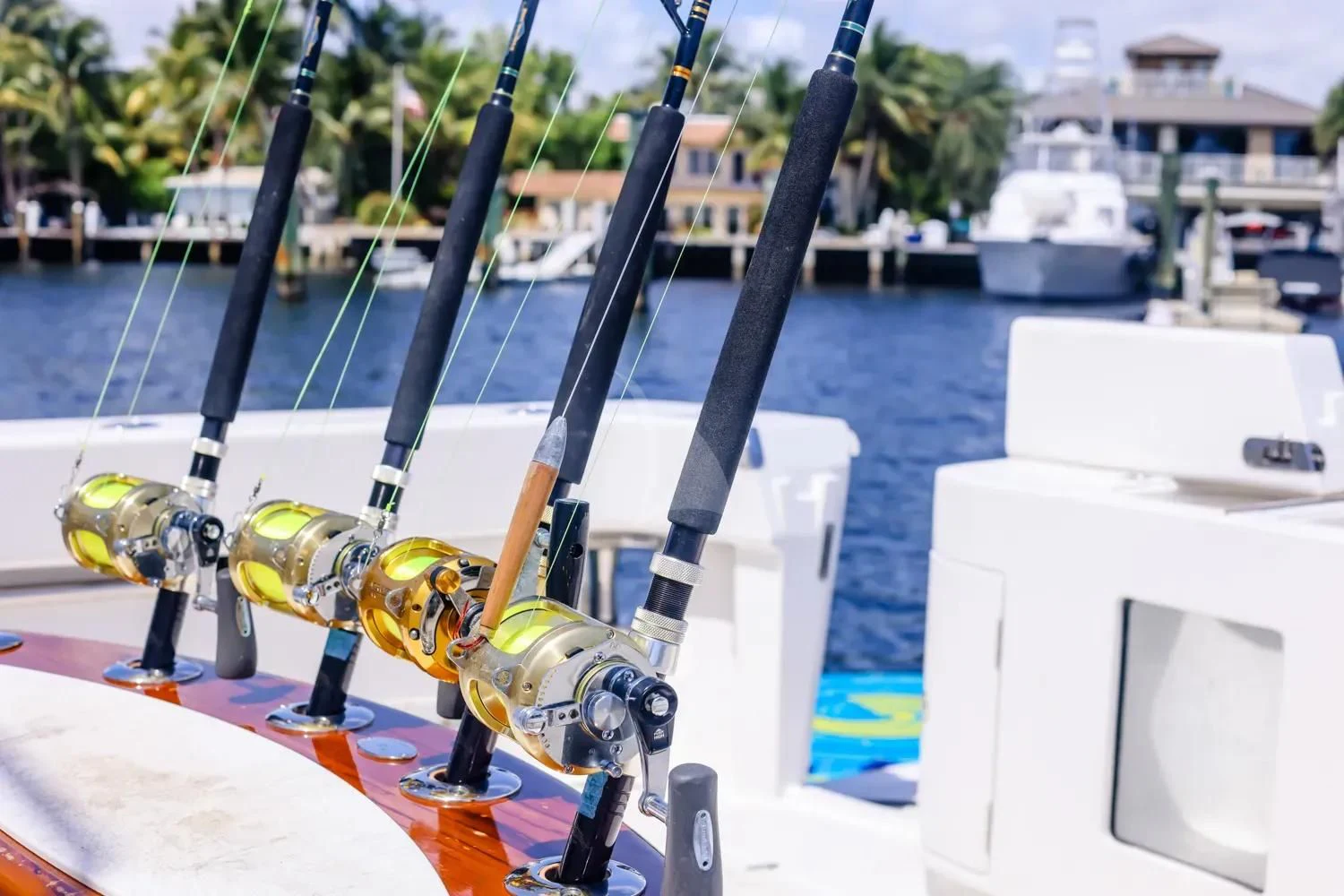 a yellow and black machine aboard ANDIAMO Yacht for Charter