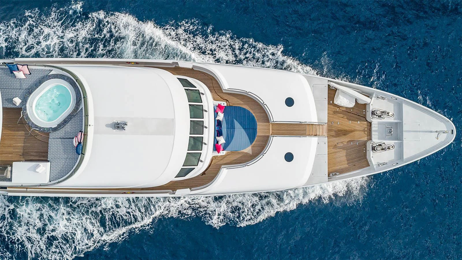 a space shuttle flying over a planet aboard CARTE BLANCHE Yacht for Charter