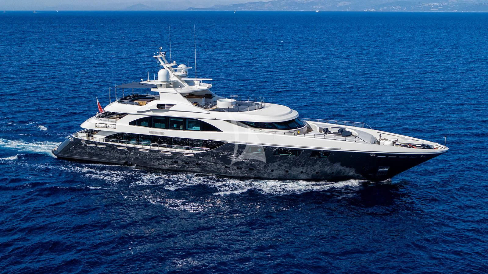 a boat on the water aboard ZIA Yacht for Sale