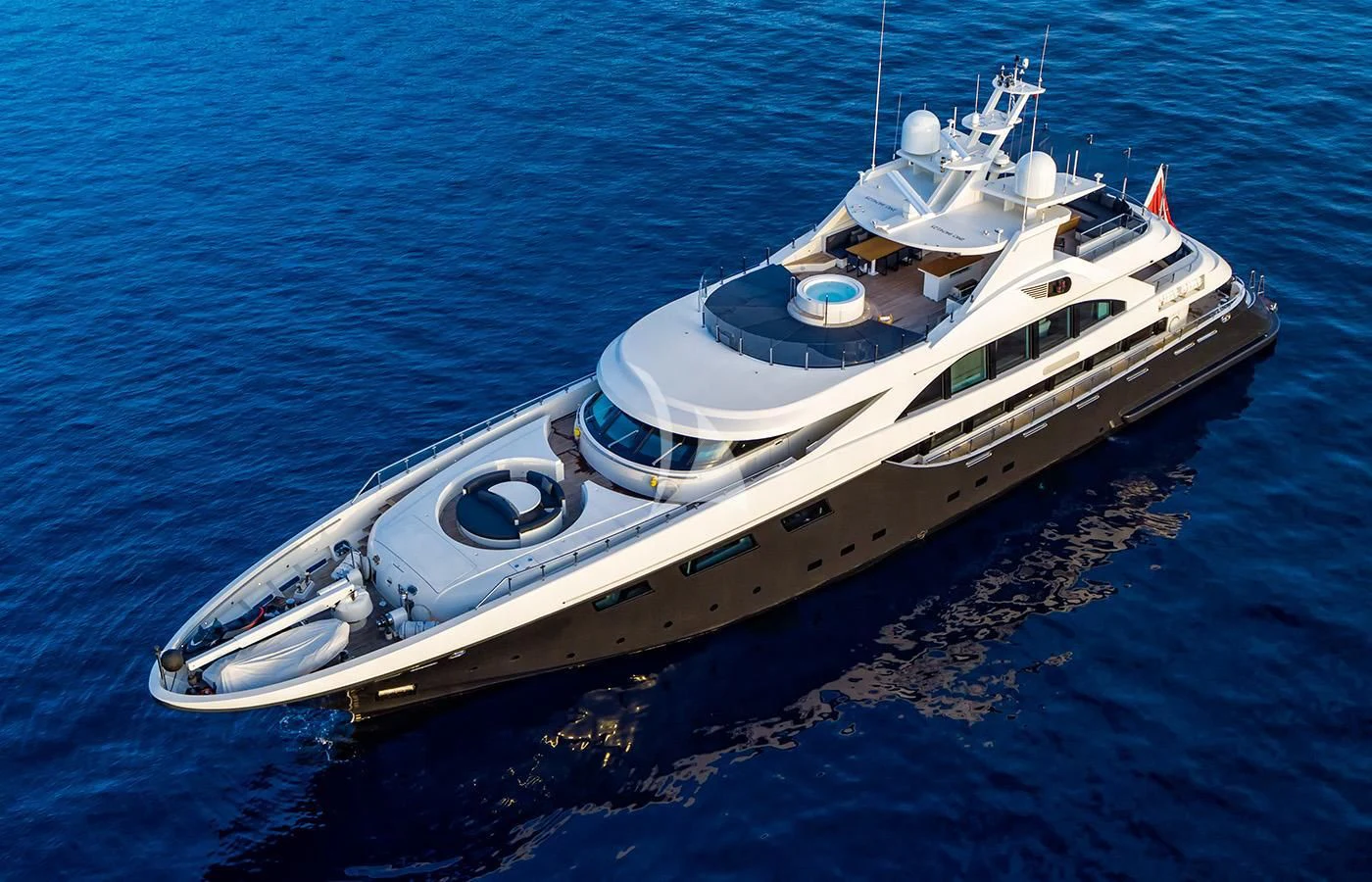 a ship on the water aboard ZIA Yacht for Sale