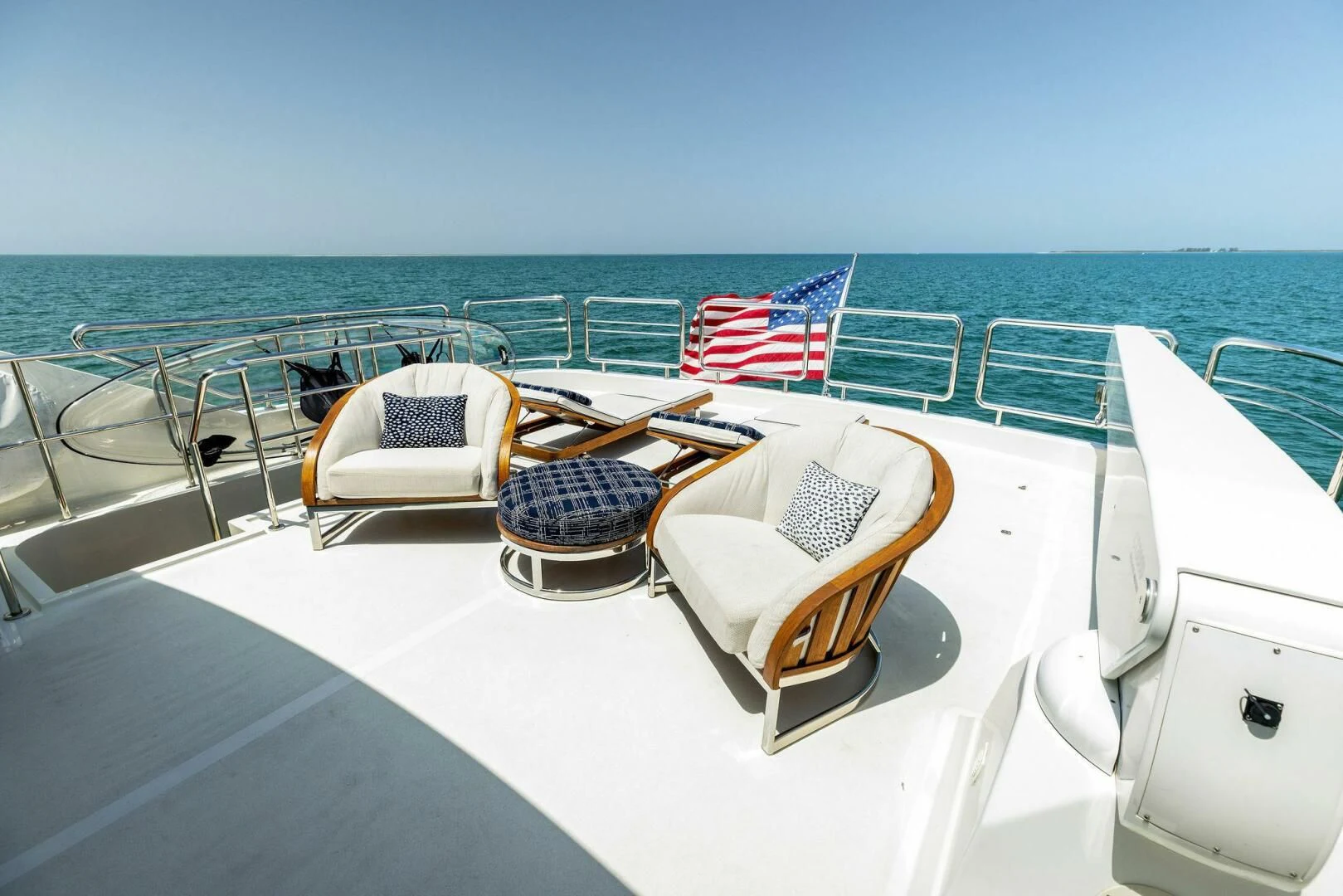 a boat on the water aboard CLAYMAKER Yacht for Sale