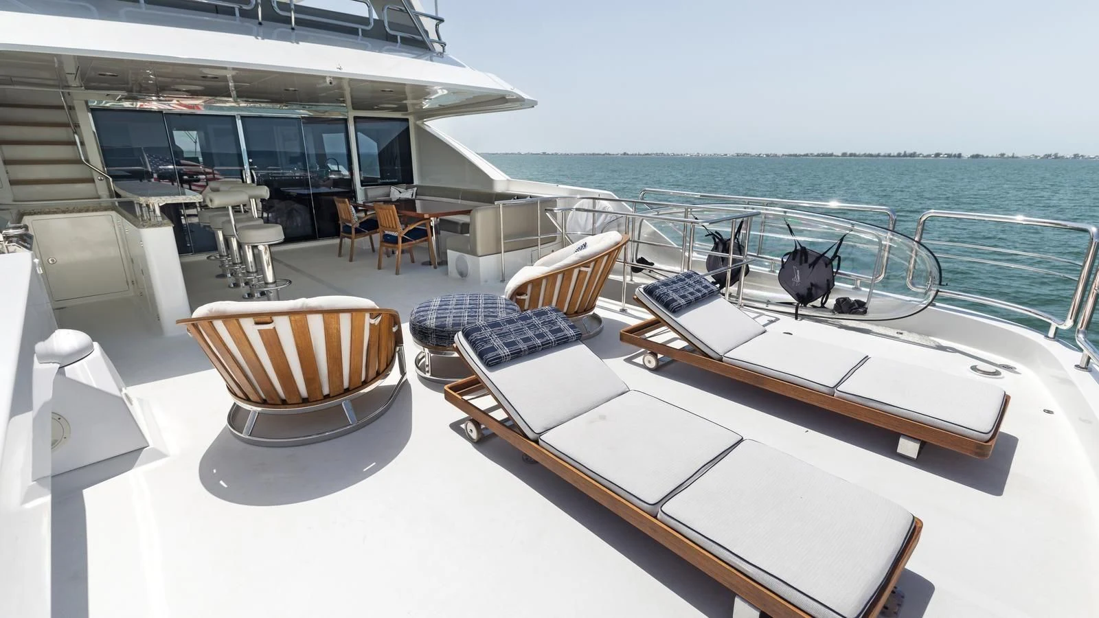 a boat on the water aboard CLAYMAKER Yacht for Sale