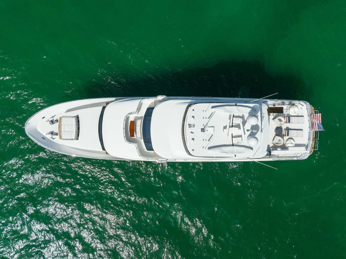 a white object with a number on it aboard CLAYMAKER Yacht for Sale