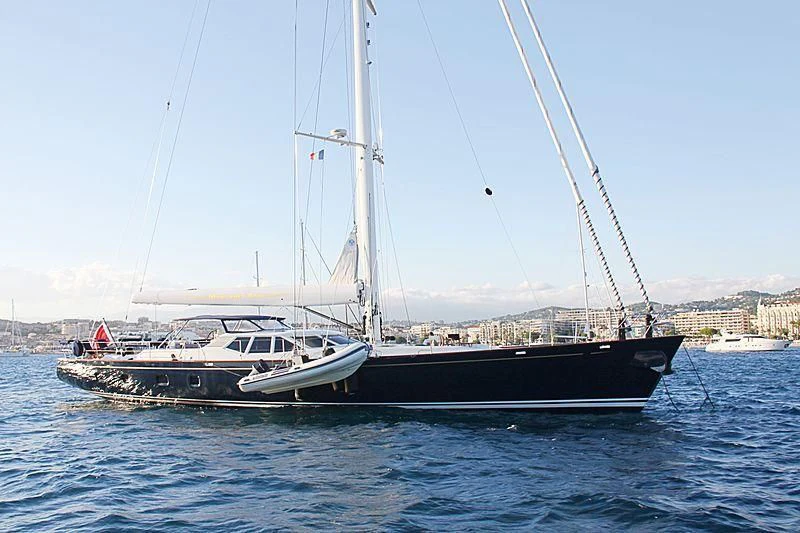 a couple of boats on the water aboard MARGARET ANN Yacht for Sale