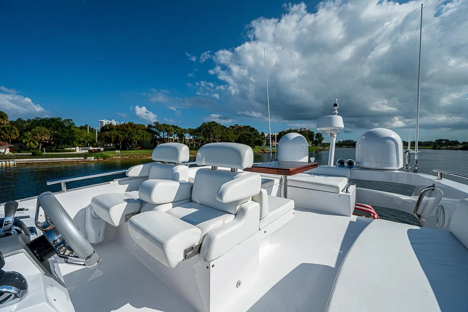 a boat on the water aboard LATITUDE Yacht for Sale