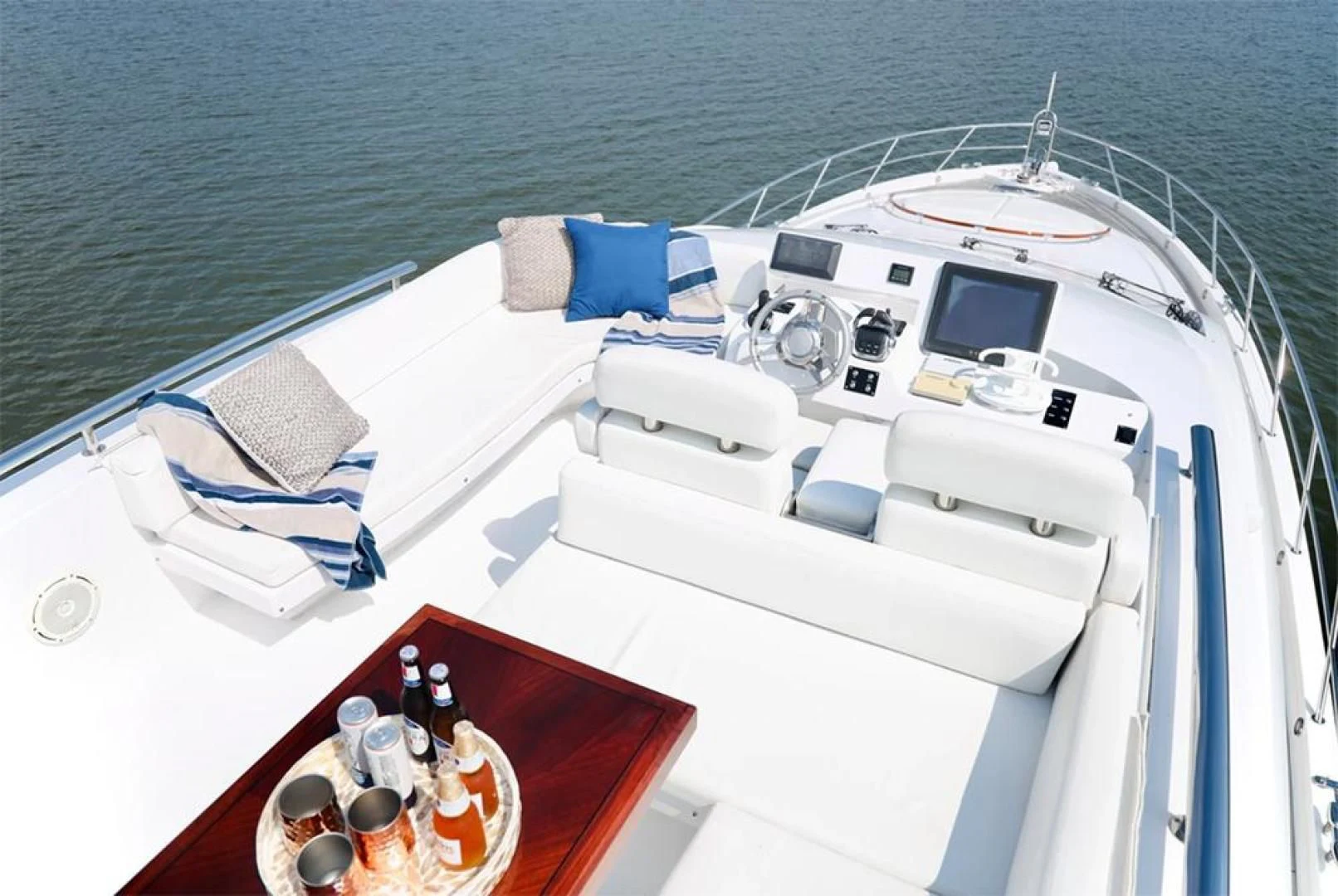 a boat on the water aboard LATITUDE Yacht for Sale