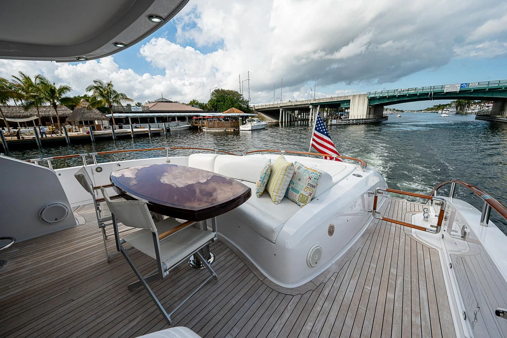 a boat on the water aboard LATITUDE Yacht for Sale