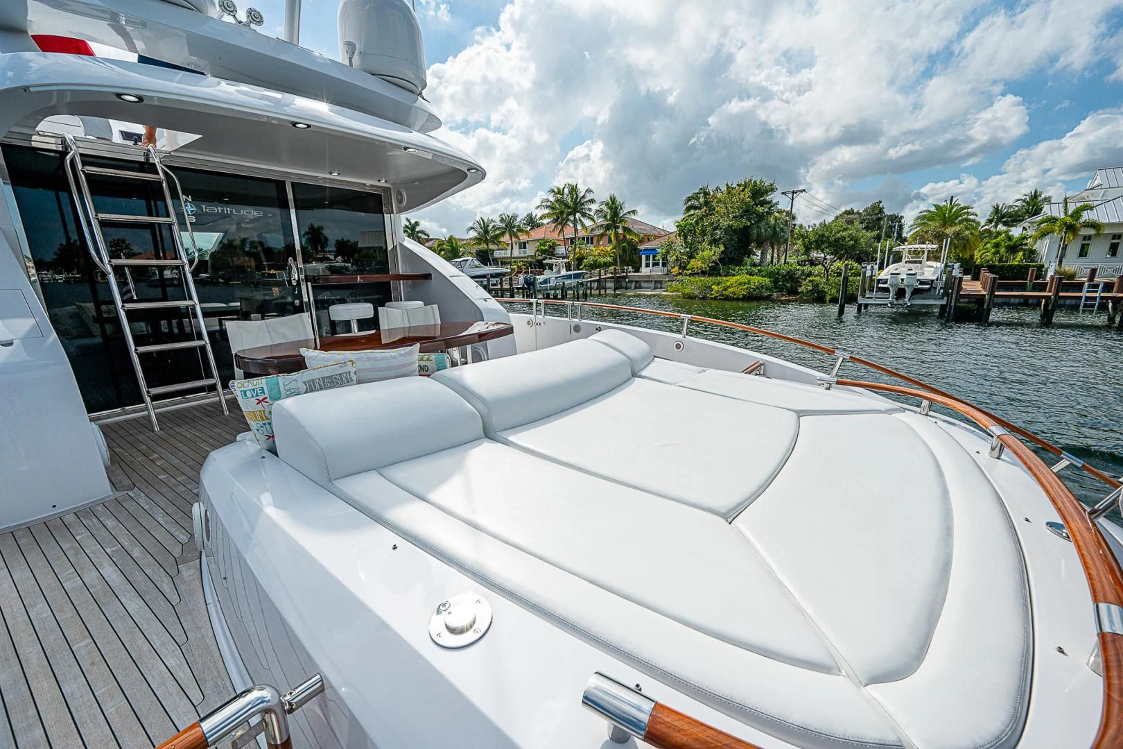 a boat on the water aboard LATITUDE Yacht for Sale