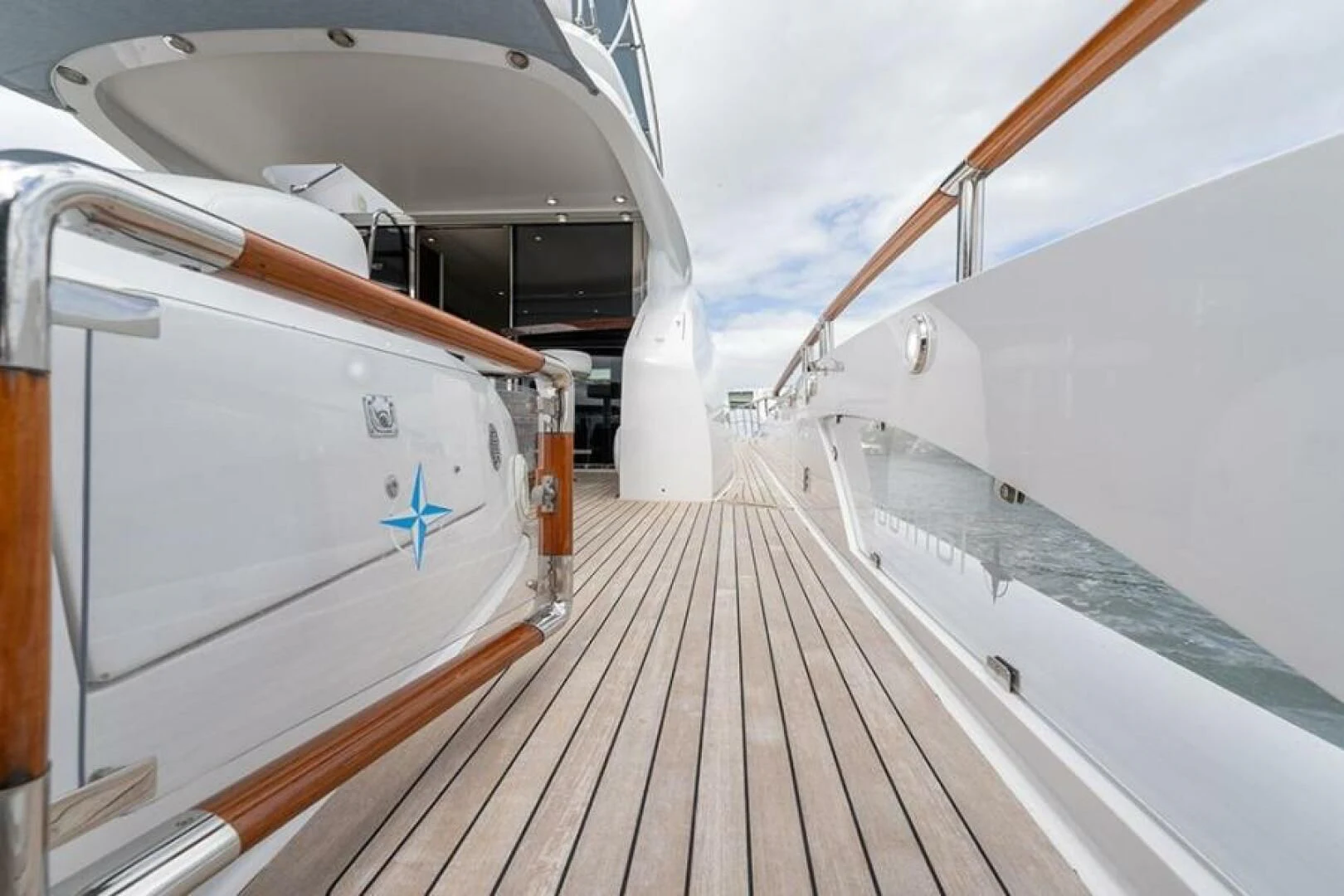 a boat on the water aboard LATITUDE Yacht for Sale