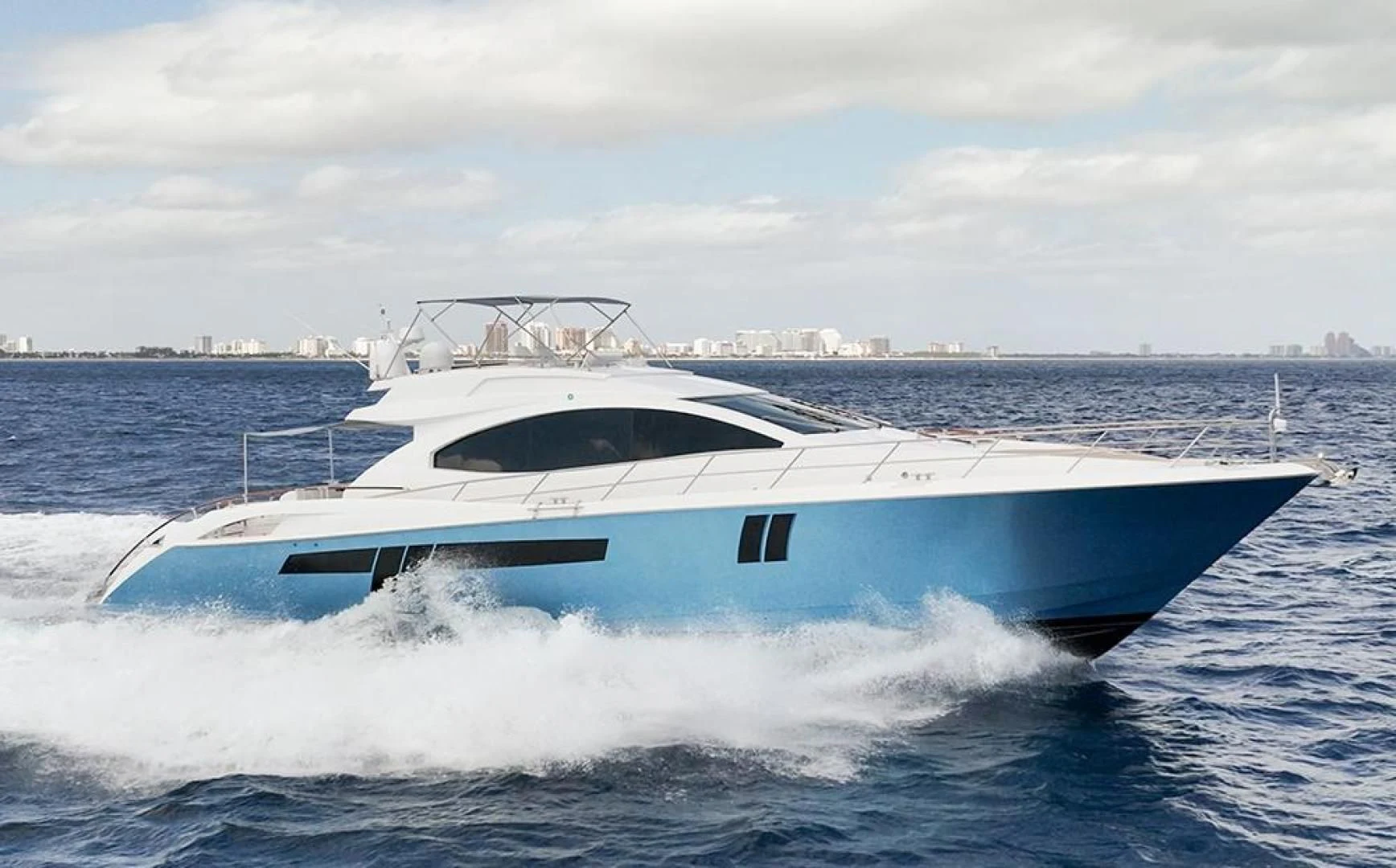 a boat on the water aboard LATITUDE Yacht for Sale