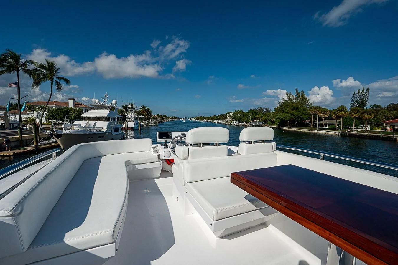 a boat on the water aboard LATITUDE Yacht for Sale