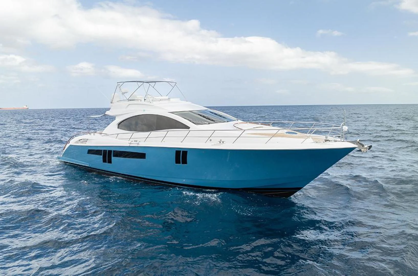 a boat in the water aboard LATITUDE Yacht for Sale