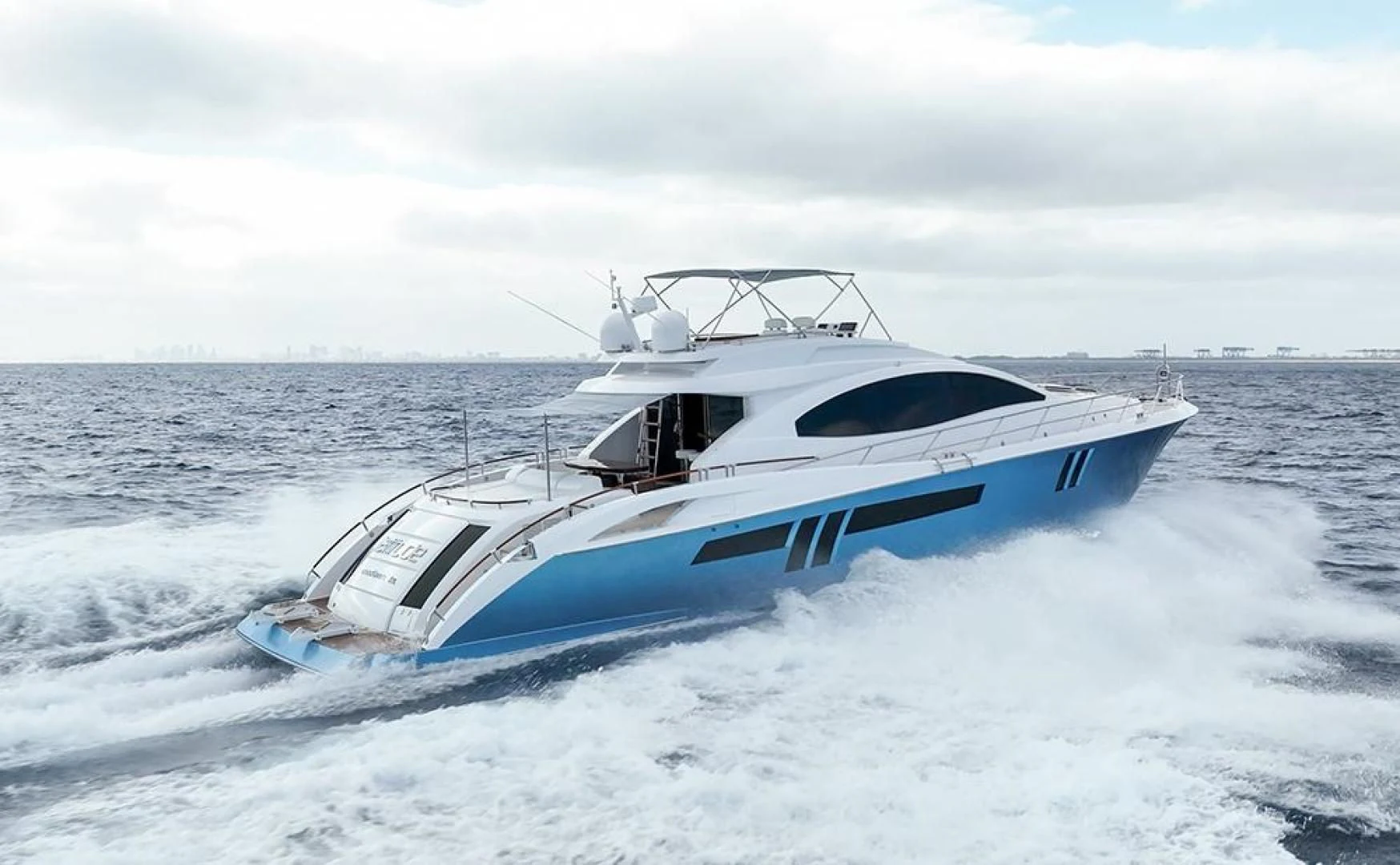 a boat on the water aboard LATITUDE Yacht for Sale