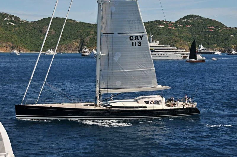 a boat sailing on the water aboard YAM 2 Yacht for Sale