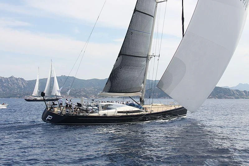 a sailboat on the water aboard YAM 2 Yacht for Sale