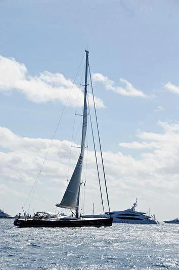 a couple of boats on the water aboard YAM 2 Yacht for Sale