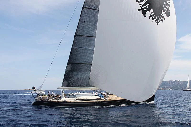 a sailboat on the water aboard YAM 2 Yacht for Sale