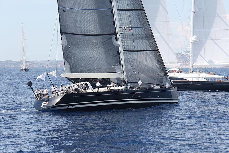a group of people sailing on a boat aboard YAM 2 Yacht for Sale