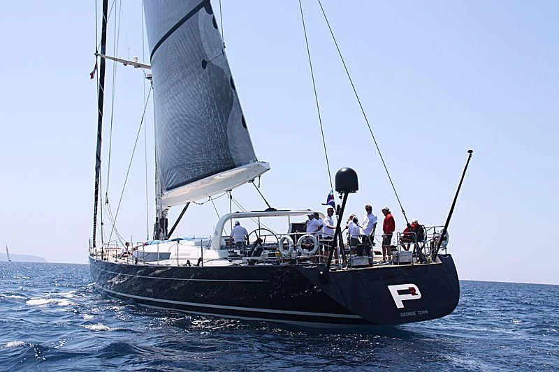 a group of people on a boat aboard YAM 2 Yacht for Sale