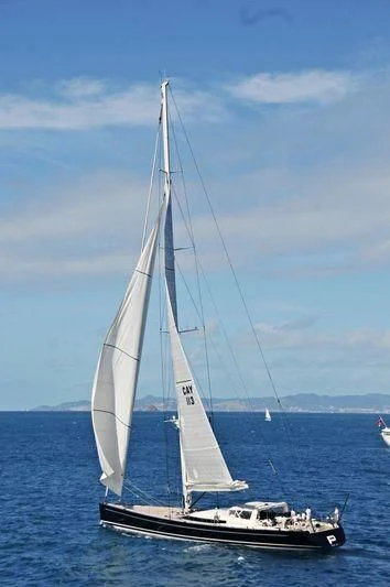 a sailboat on the water aboard YAM 2 Yacht for Sale