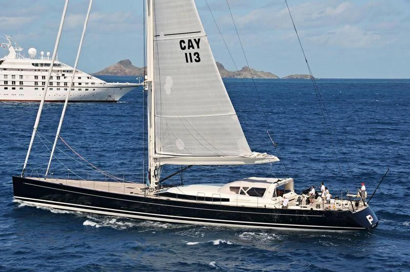 a boat in the water aboard YAM 2 Yacht for Sale