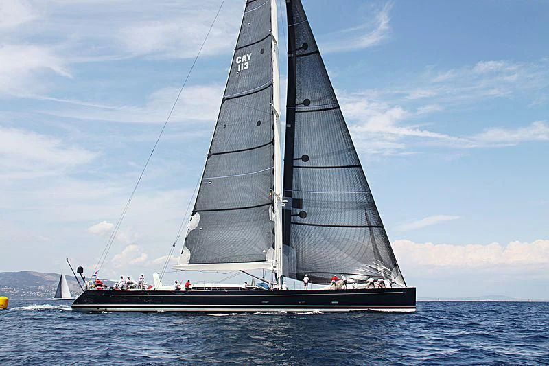 a boat sailing on the water aboard YAM 2 Yacht for Sale