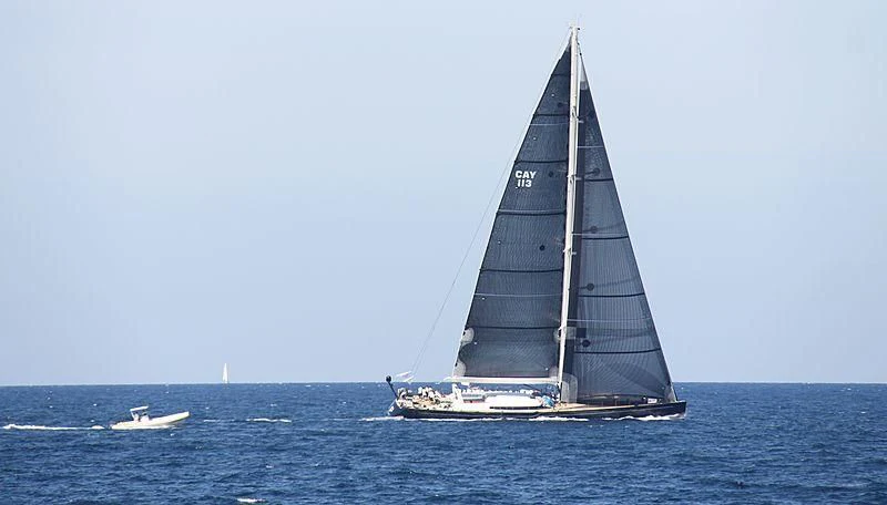 a sailboat on the water aboard YAM 2 Yacht for Sale
