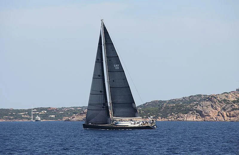 a sailboat on the water aboard YAM 2 Yacht for Sale
